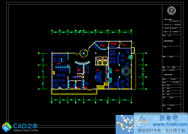 上海東航國(guó)際名品大酒店CAD設(shè)計(jì)裝修施工圖