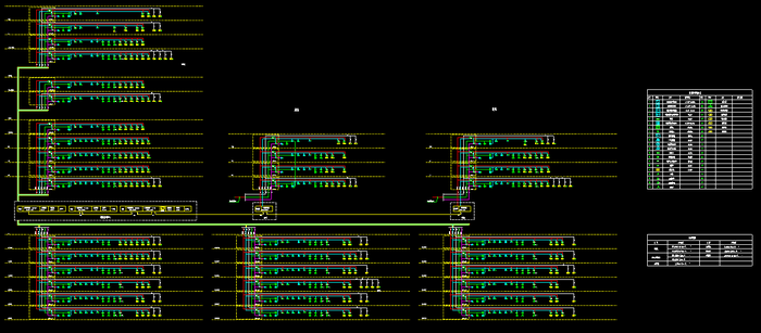 火災(zāi)自動報警系統(tǒng)圖設(shè)計院專用（建筑群）.dwg