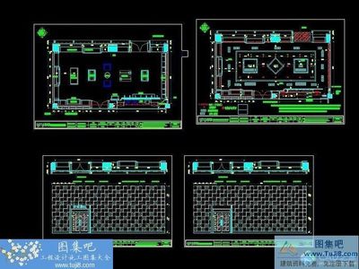 一套男裝店的CAD設(shè)計方案圖