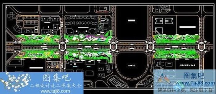 南寧民族大道示范街景觀整治工程施工圖