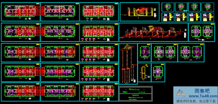 大型商住樓消防施工CAD圖紙.zip