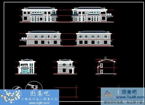工業(yè)輔助用房施工圖