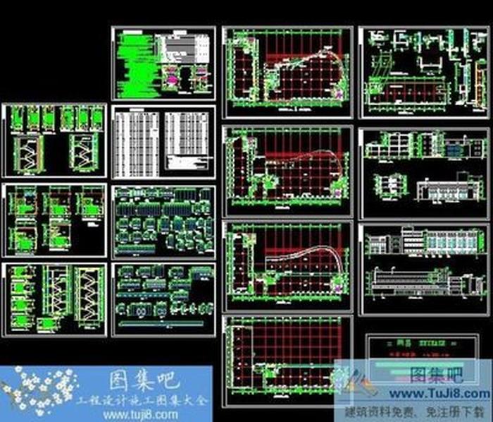 某標(biāo)準(zhǔn)廠房建筑施工圖