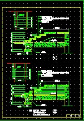 室外臺階詳圖CAD圖集
