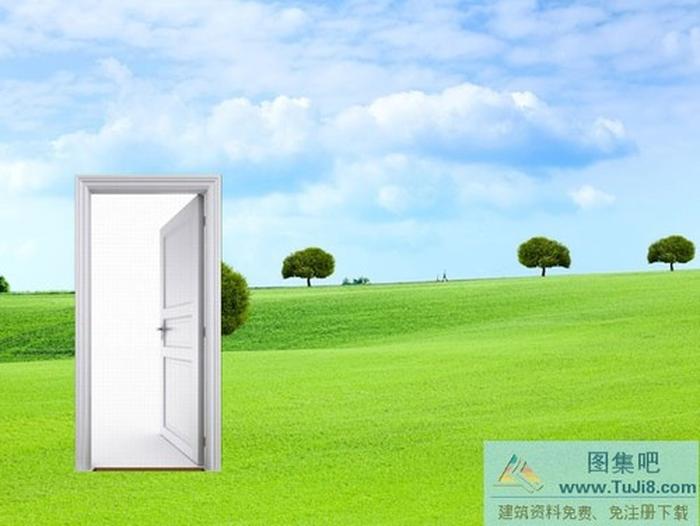 希望之門PPT模板