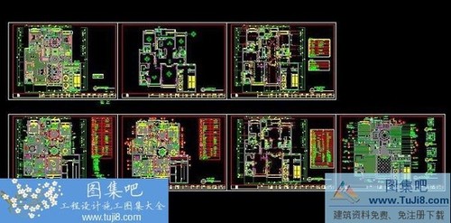 北京星河灣三期B1a高端歐式戶型施工圖