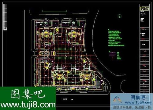 北京光彩國際花園全套景觀設計施工圖