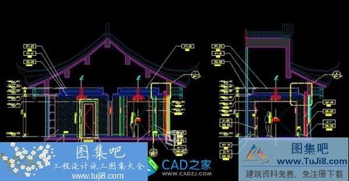 無錫淺水灣別墅CAD施工圖