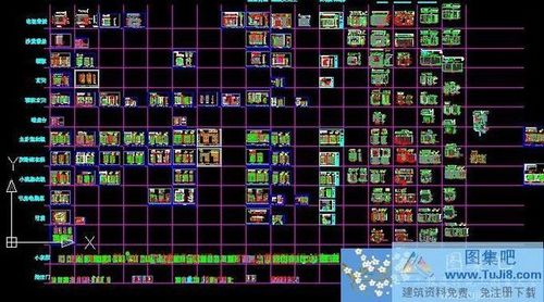 各種室內(nèi)裝修設(shè)計立面圖庫