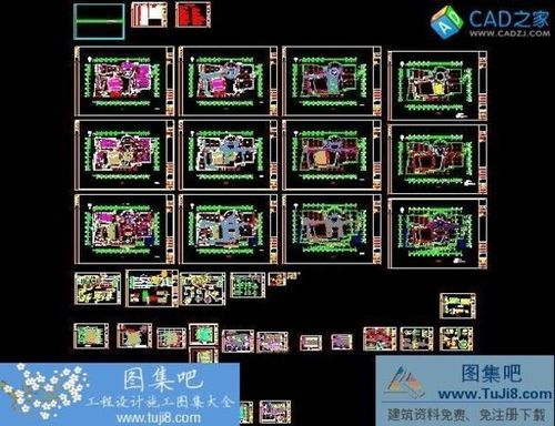 東北最大型圖書館全套CAD施工圖