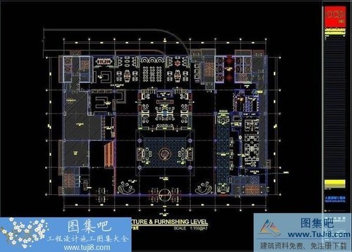 CCD鄭中太原威斯汀酒店總平面圖施工設(shè)計圖