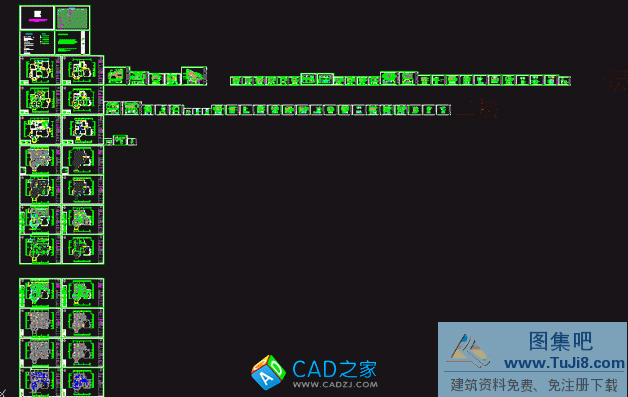 歐式風(fēng)格的別墅室內(nèi)裝飾工程施工圖