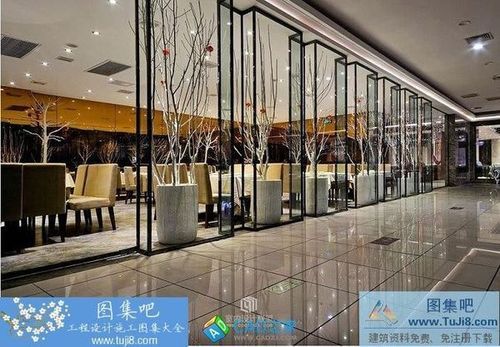 品川設(shè)計(jì)萬(wàn)象城諾米丁餐廳混搭風(fēng)格CAD設(shè)計(jì)圖