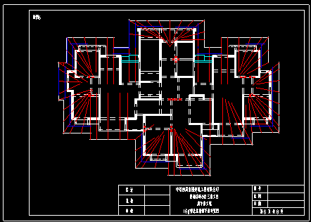外腳手架交底 CAD附圖