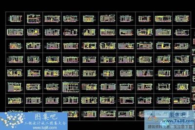 非常全面的客廳立面CAD圖庫(kù)