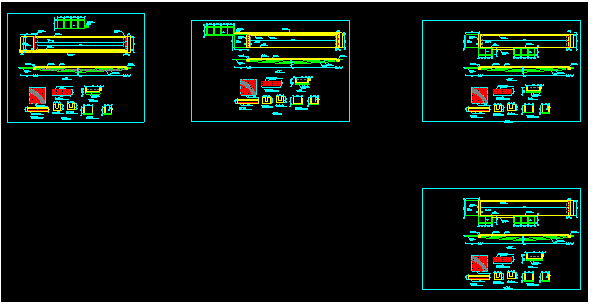 工地洗車槽、沉淀池設(shè)計(jì)施工CAD圖
