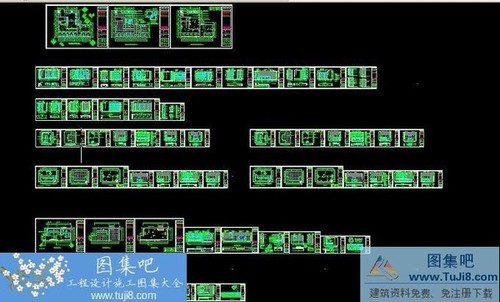 海南?？诩讱はxKTV整套施工圖CAD圖紙