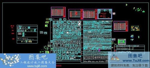 設(shè)計(jì)師經(jīng)典統(tǒng)一顏色CAD平立面圖庫