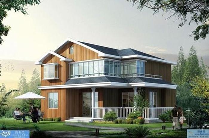 大方的農(nóng)村用小別墅附帶效果圖