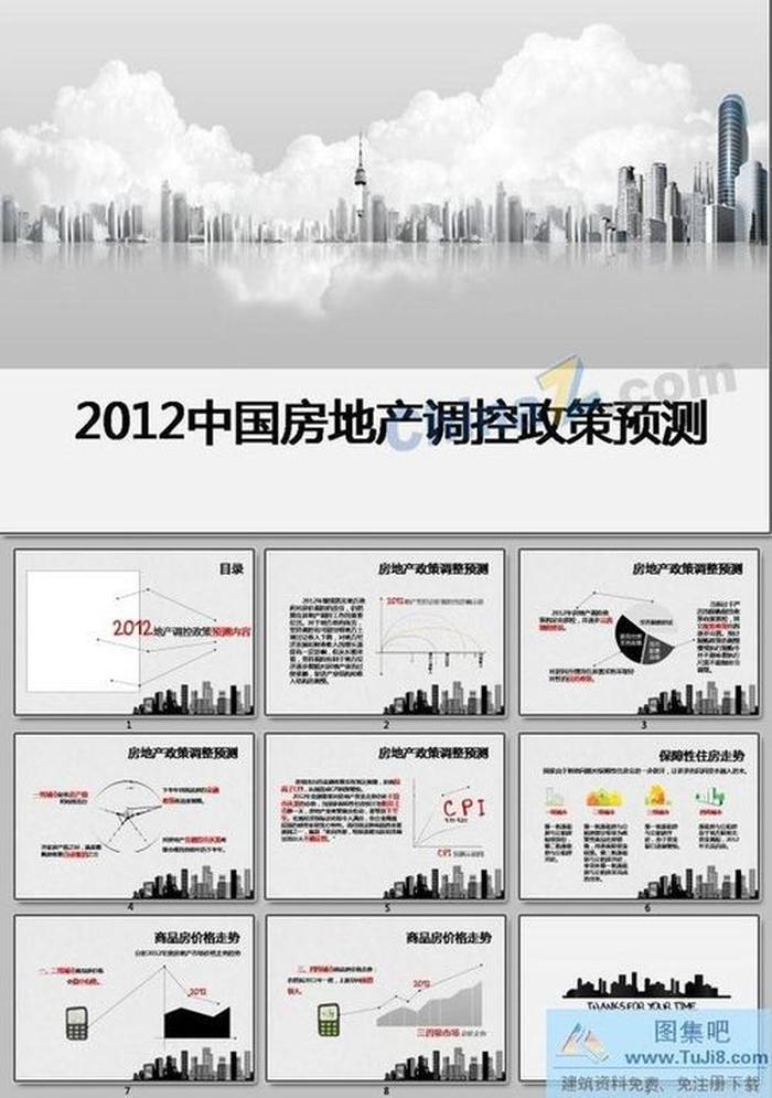 房地產(chǎn)動(dòng)態(tài)ppt模板下載