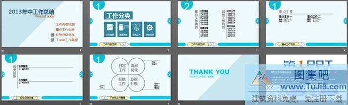 簡(jiǎn)潔的工作總結(jié)PowerPoint下載