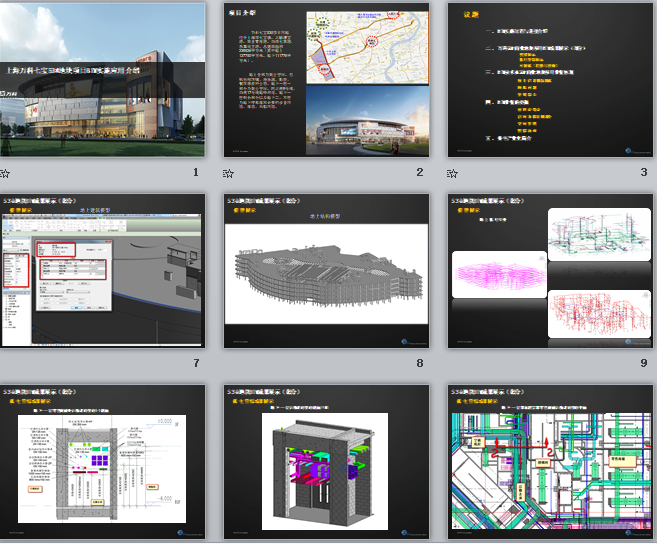 上海萬科BIM技術應用匯報PPT