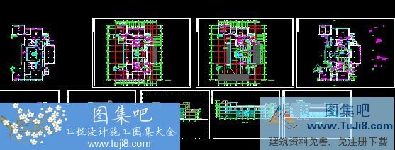某圖書館建筑工程CAD設(shè)計(jì)圖