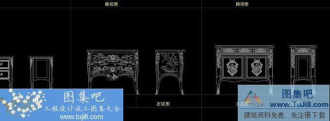 AutoCAD純歐式家具圖庫
