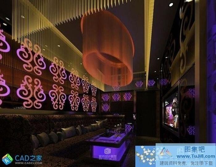 外灘88KTV全套施工圖含效果圖