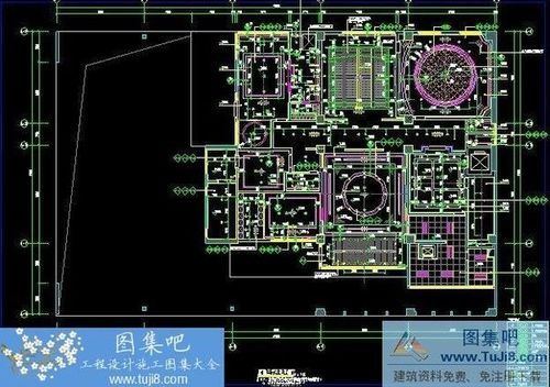 廣州集美空直駐廣州片部隊商業(yè)樓施工圖效果圖