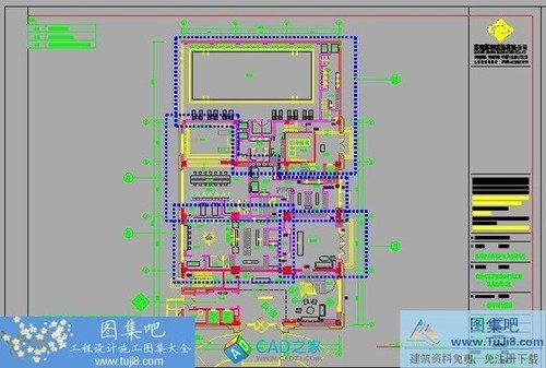 常熟大酒店CAD設計施工圖附效果圖