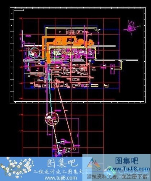 某廠房熟料生產(chǎn)線建筑施工圖