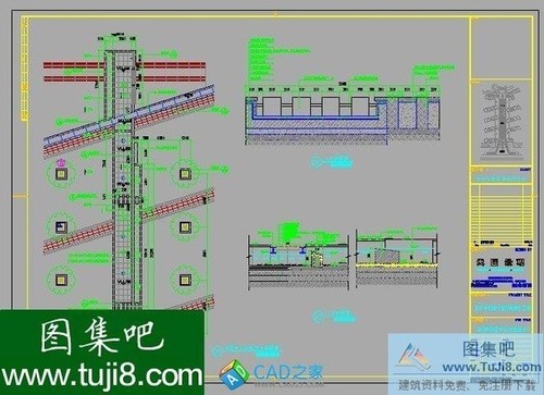 宜興今日家園商業(yè)街景觀設(shè)計(jì)施工圖CAD圖紙