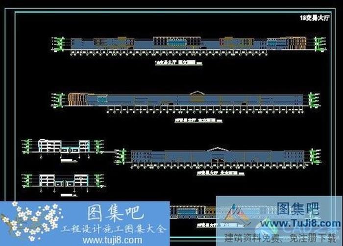 某苗木交易廳建筑工程施工圖紙