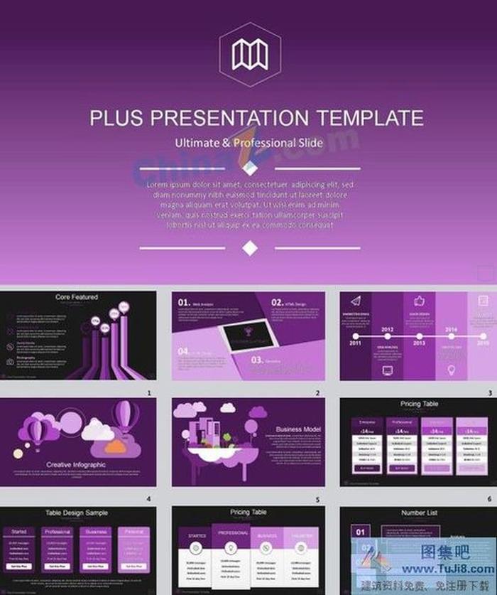 150頁商務匯報實用ppt圖表下載