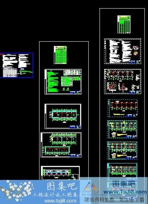 某鋼結(jié)構(gòu)倉庫施工圖CAD圖紙