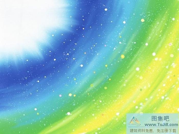 夢(mèng)幻星空PPT背景圖片