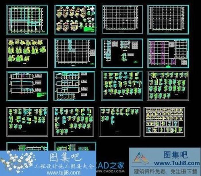 全套福特4S店施工圖
