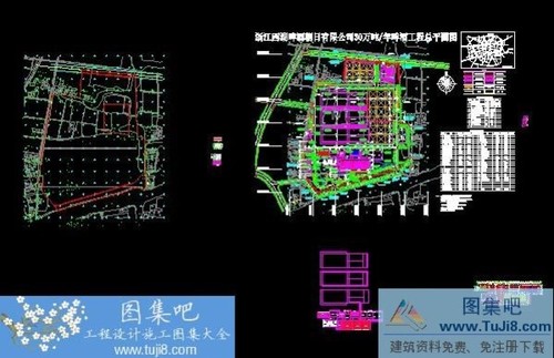 某啤酒廠項(xiàng)目總平面布置圖