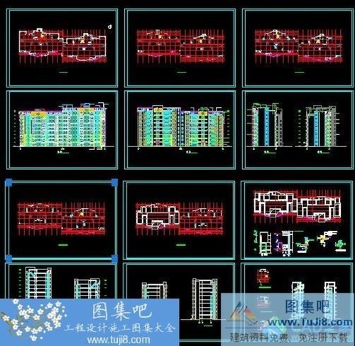 某小區(qū)小高層住宅樓方案圖