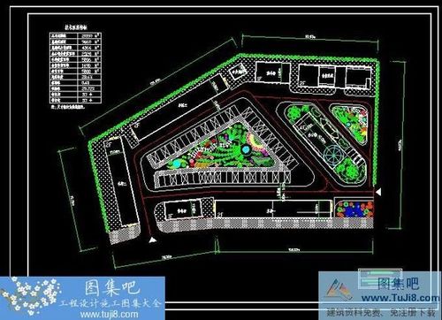 某室外停車場方案圖