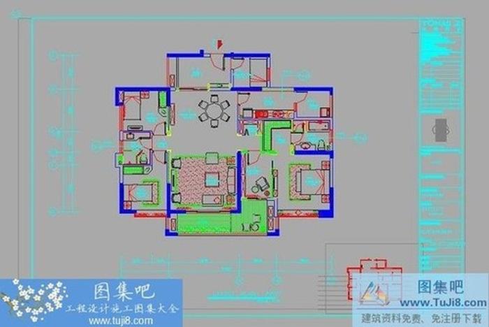 盛天熙園A3單元?jiǎng)?chuàng)意現(xiàn)代歐式樣板房施工圖