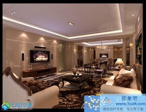 星河世紀八仙樓平面+立面施工圖合集