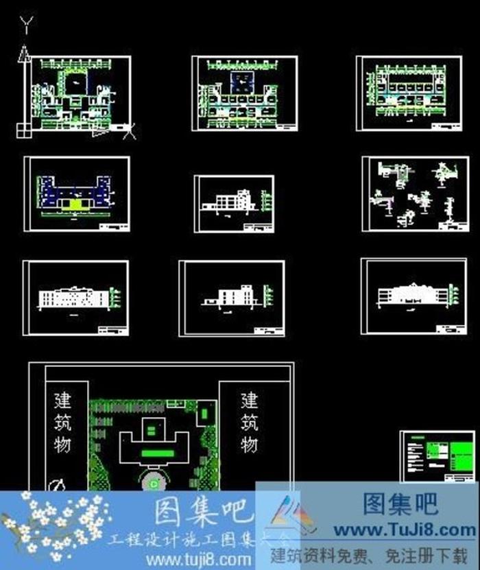 某學院行政樓建筑設計圖