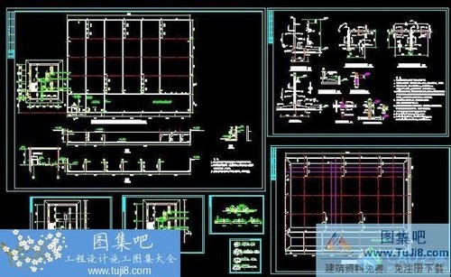 某鎳場水淬循環(huán)水池及水淬泵房建筑施工圖