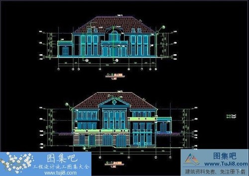 高文安-無錫塞納莊園會所施工圖