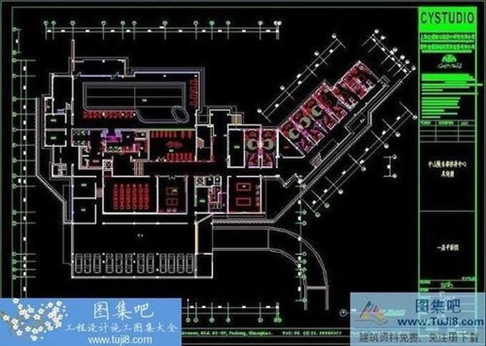 金螳螂中山陵東部接待中心總統(tǒng)樓施工圖