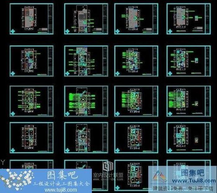杭州聞堰湘湖人家一期聯(lián)排精裝修施工圖