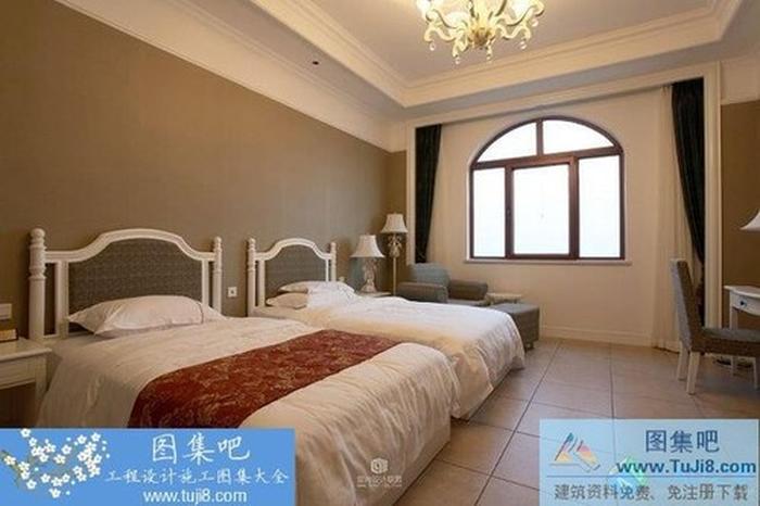 某海濱度假會所CAD施工設計圖紙