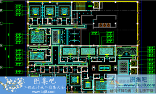 葵美樹(shù)重慶大蓉和酒樓旗艦店CAD圖紙